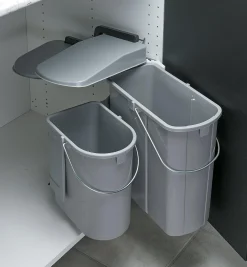 Swing-Out Dual Waste Bin