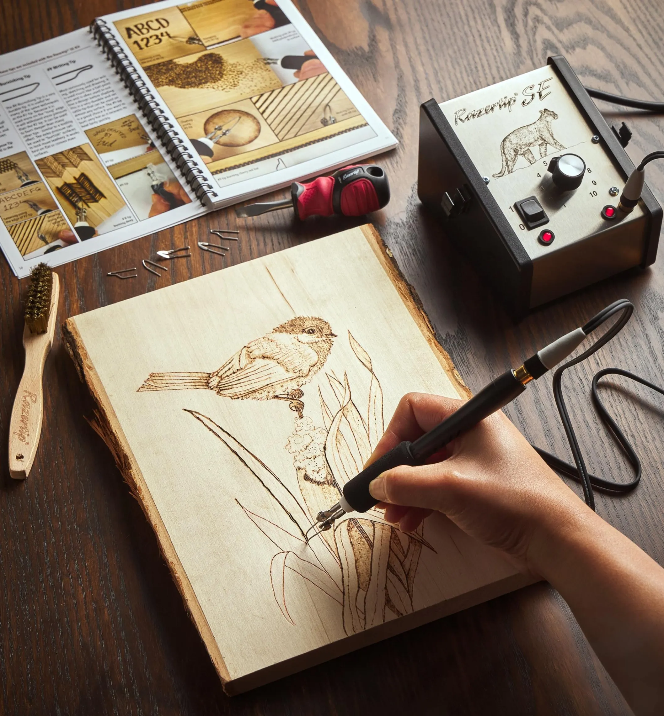 The Razertip SE Wood Burning Kit