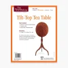 Tilt-Top Tea Table Plan