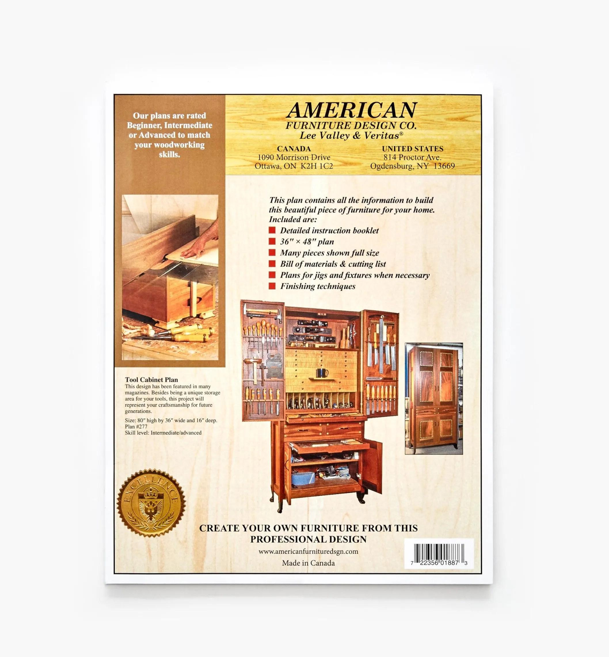 Tool Cabinet Plan