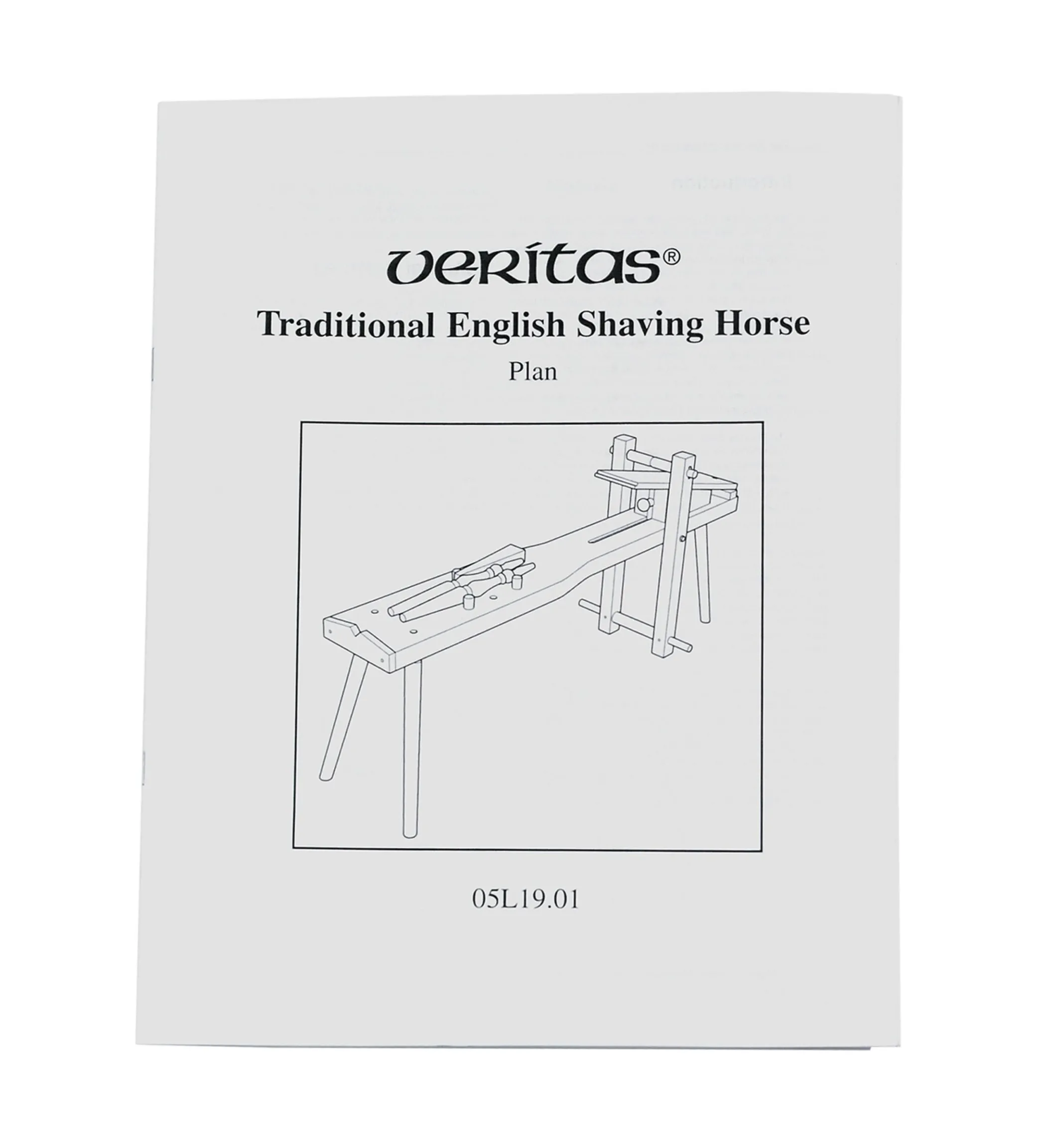 Traditional English Shaving Horse Plan