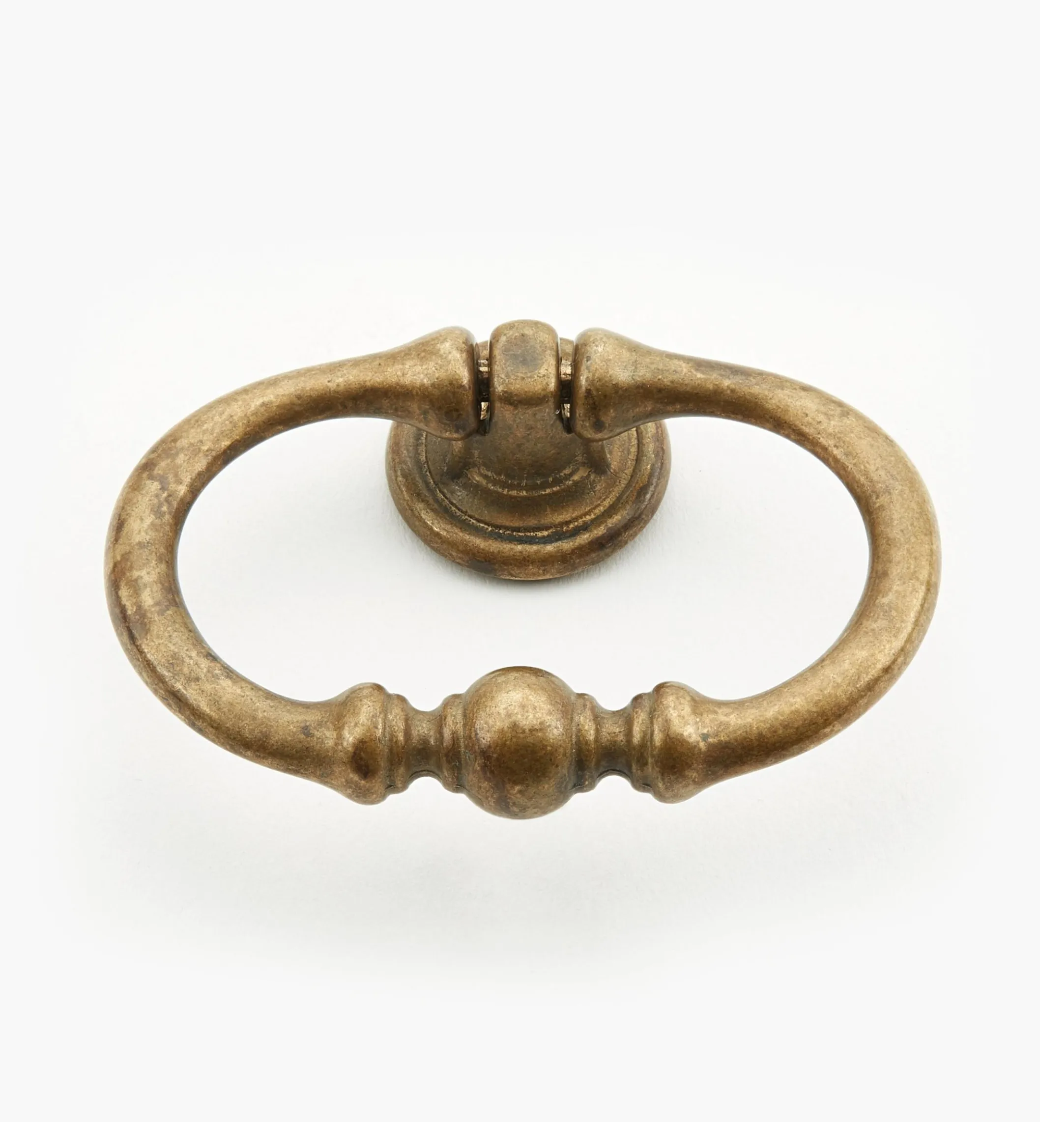 Triple Bead I Oval Drop Pulls