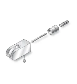 Tubeless Posts For The Wall-Mount Storage System