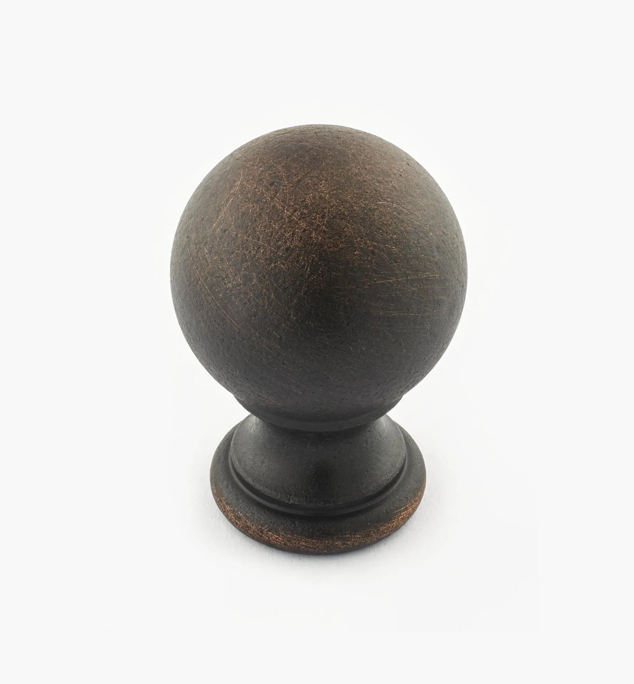 Turned Brass Ball Knobs