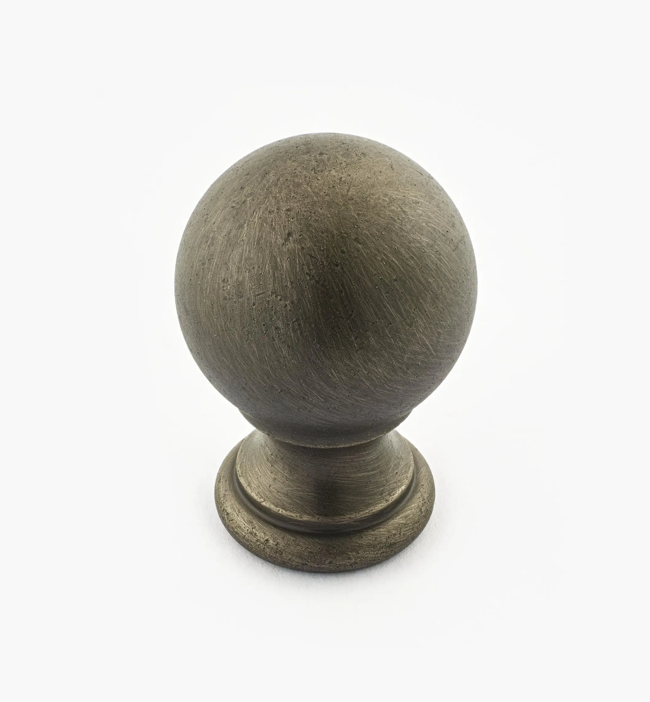 Turned Brass Ball Knobs
