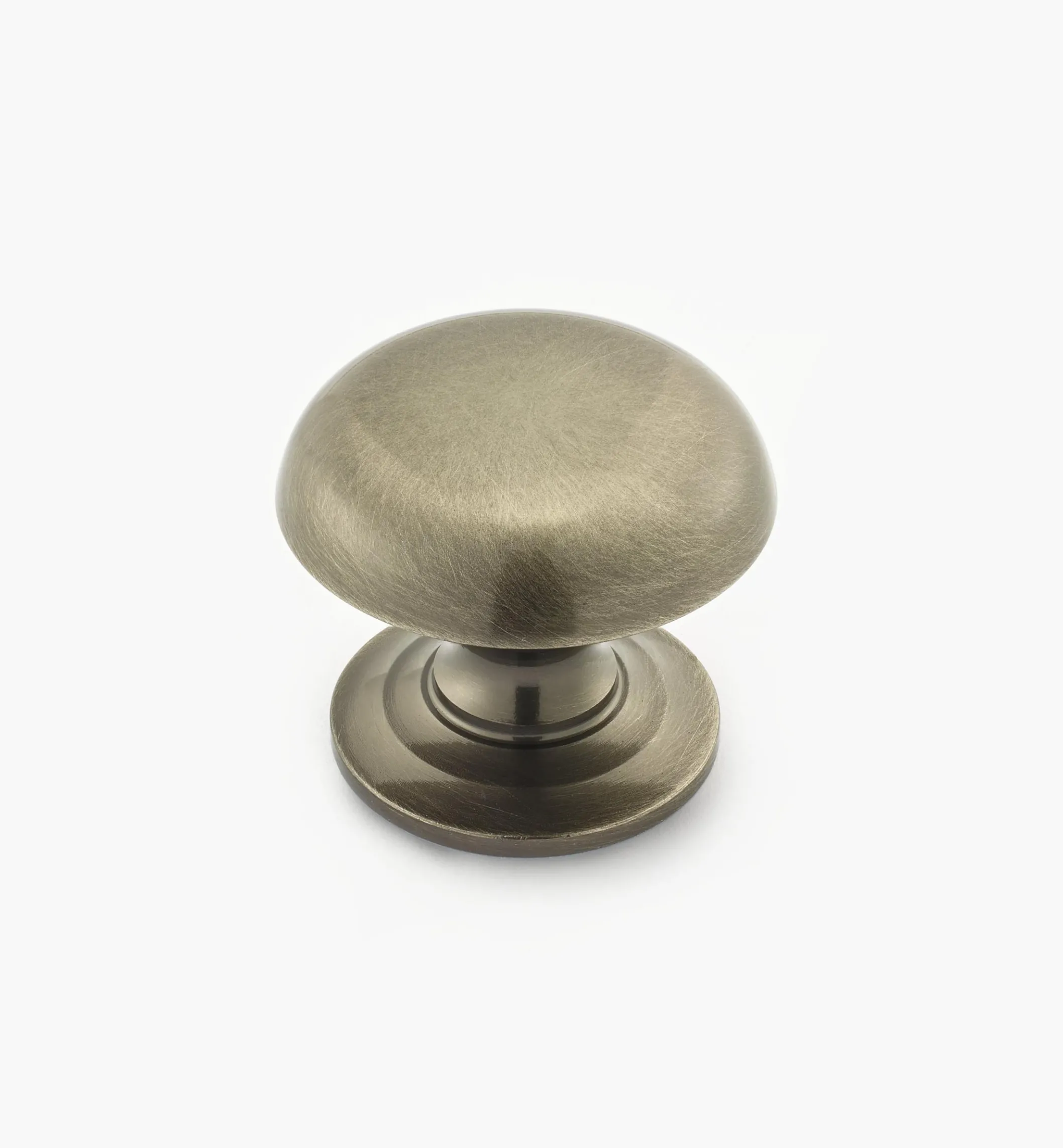 Turned Brass Domed Knobs
