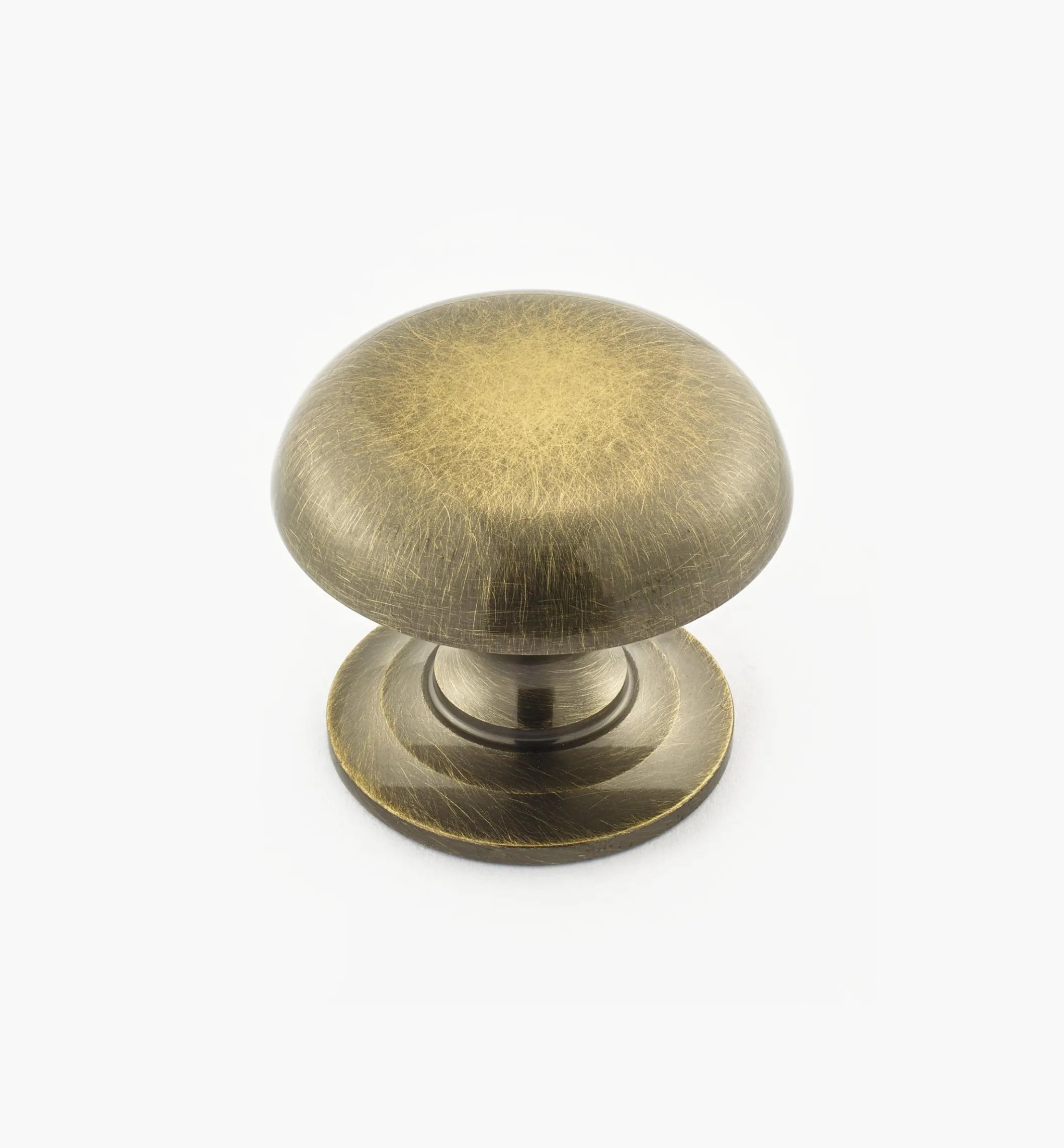 Turned Brass Domed Knobs