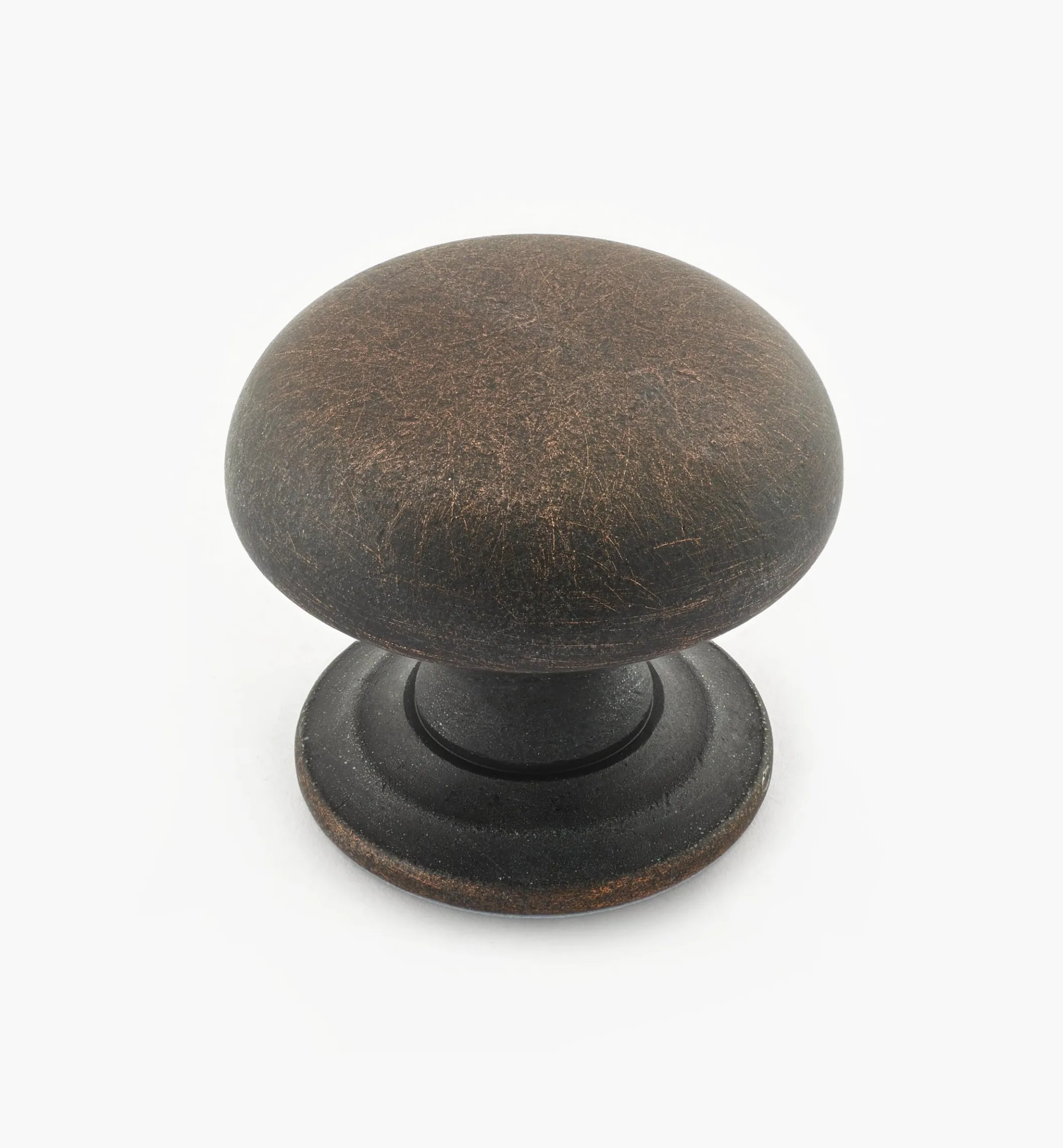 Turned Brass Domed Knobs