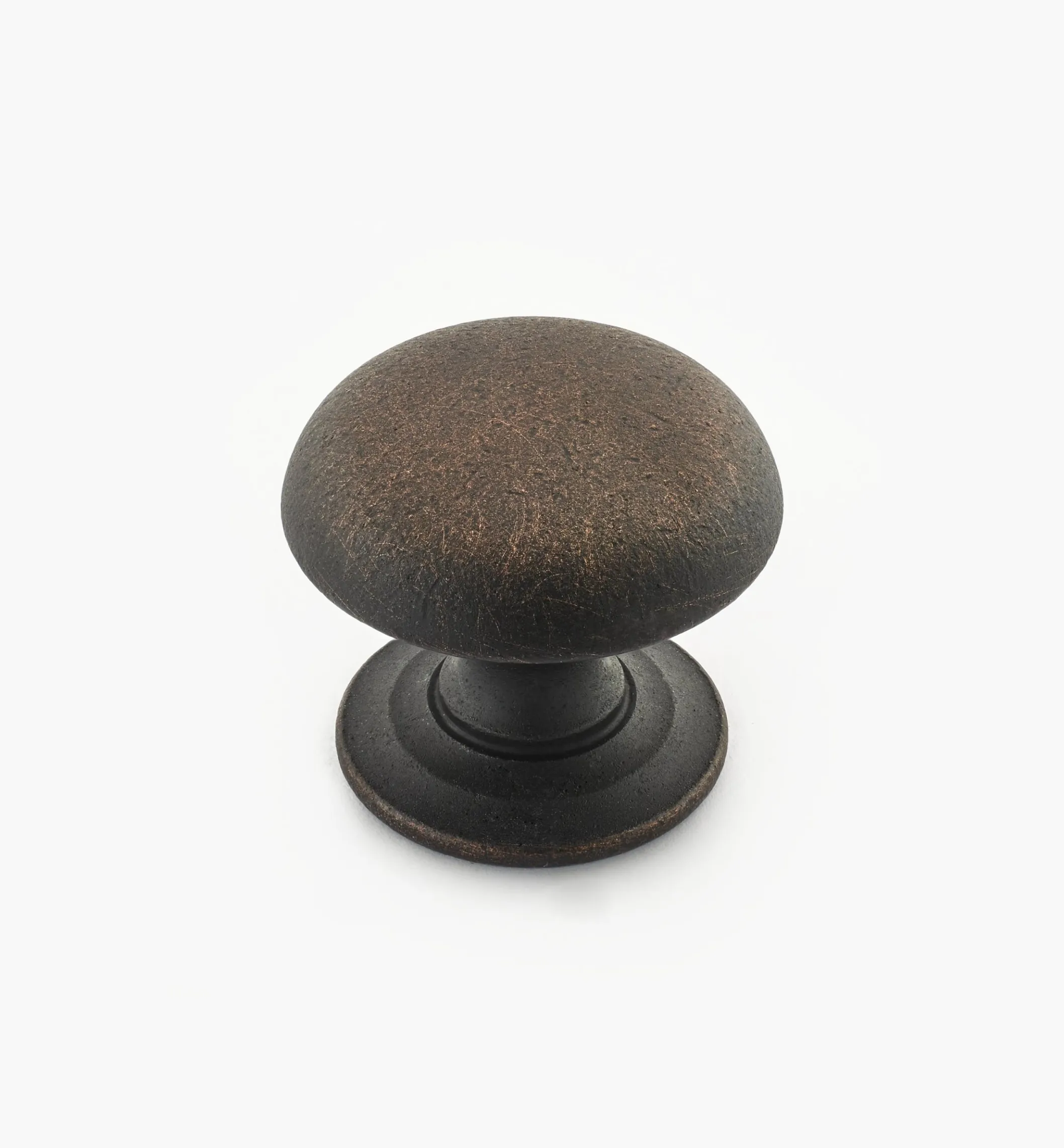 Turned Brass Domed Knobs