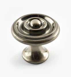 Turned Brass Raised Knobs
