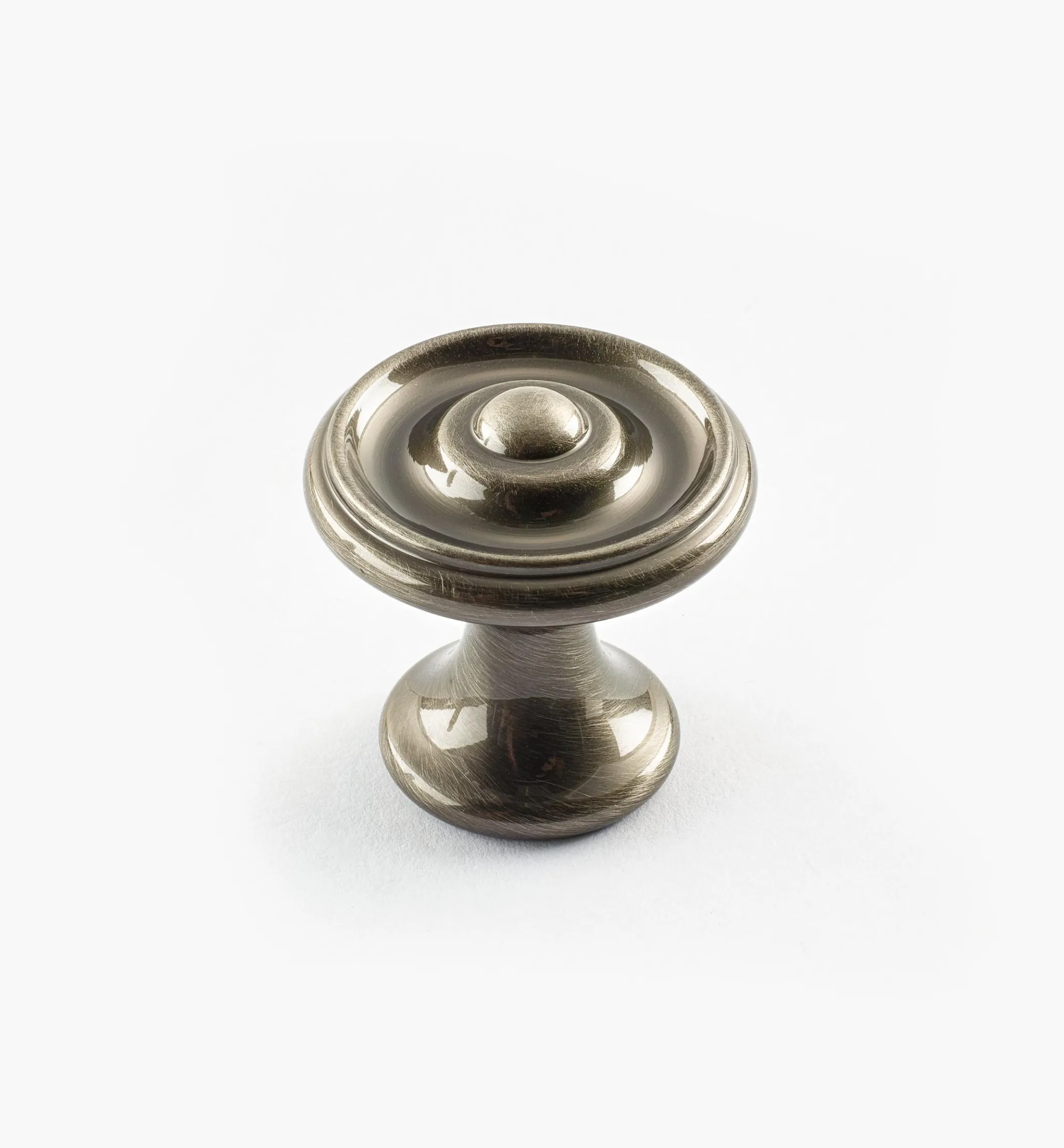 Turned Brass Raised Knobs
