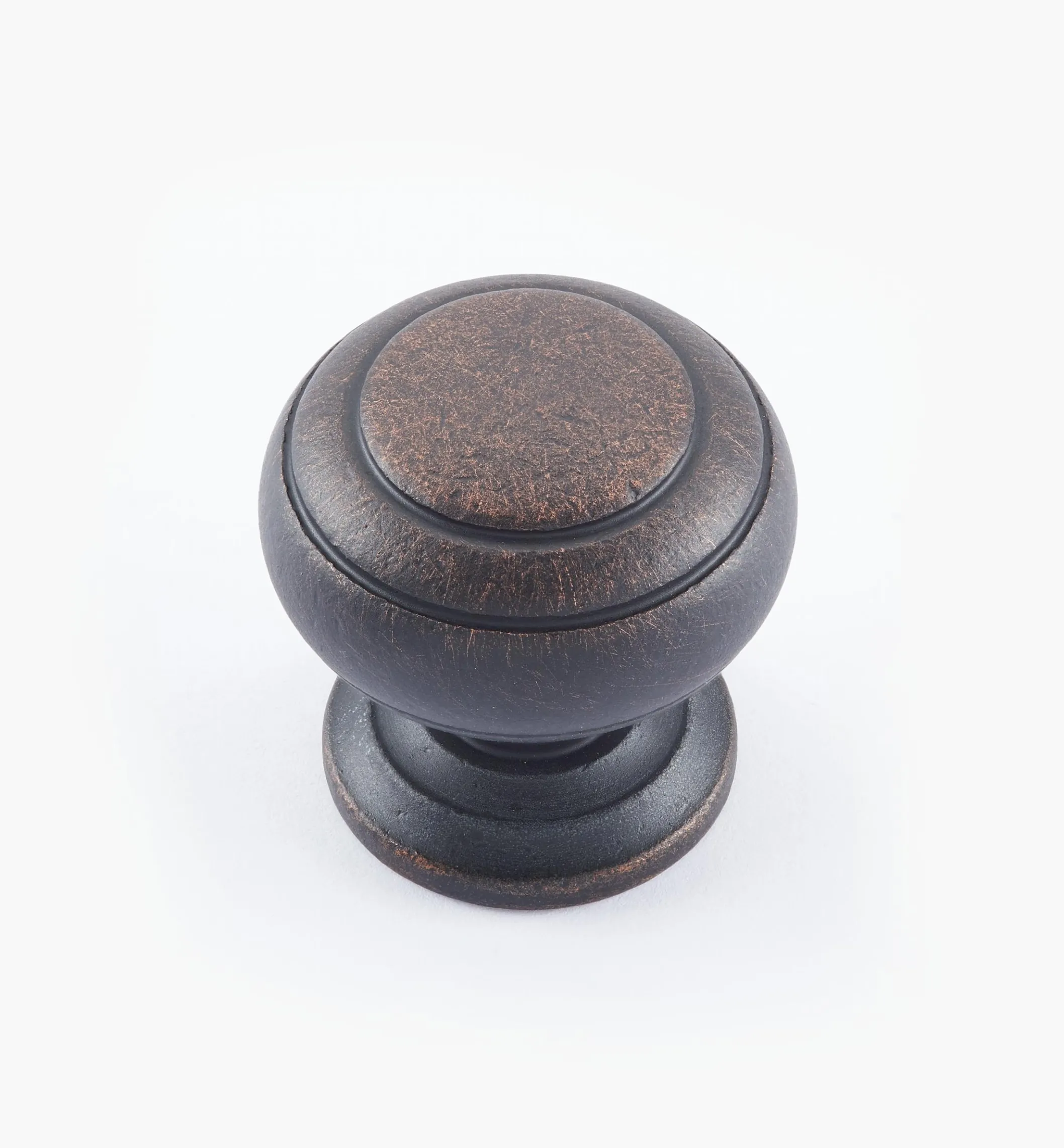 Turned Brass Ring Knobs