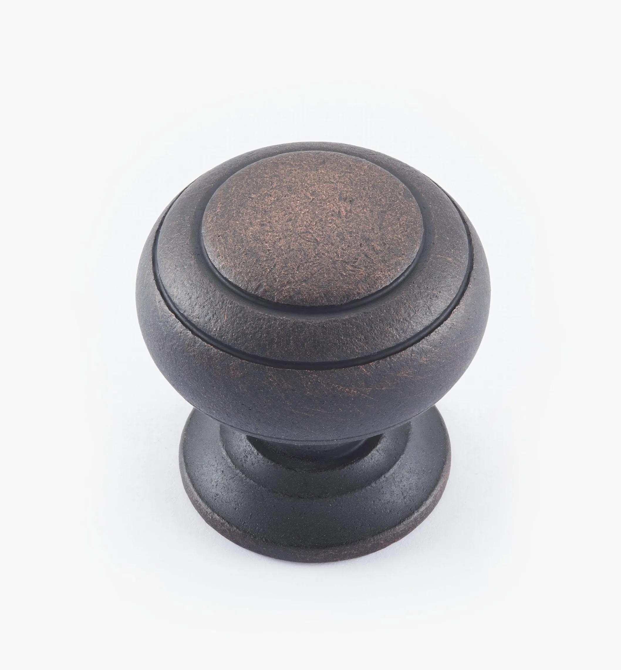 Turned Brass Ring Knobs