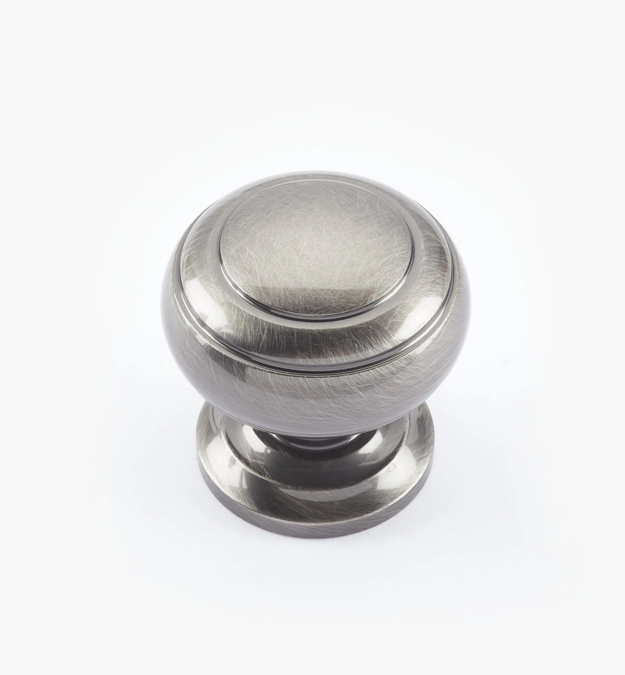 Turned Brass Ring Knobs