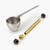 Turned Coffee Scoop Hardware