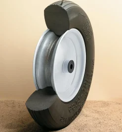 Universal Flat-Free Tire And Rim
