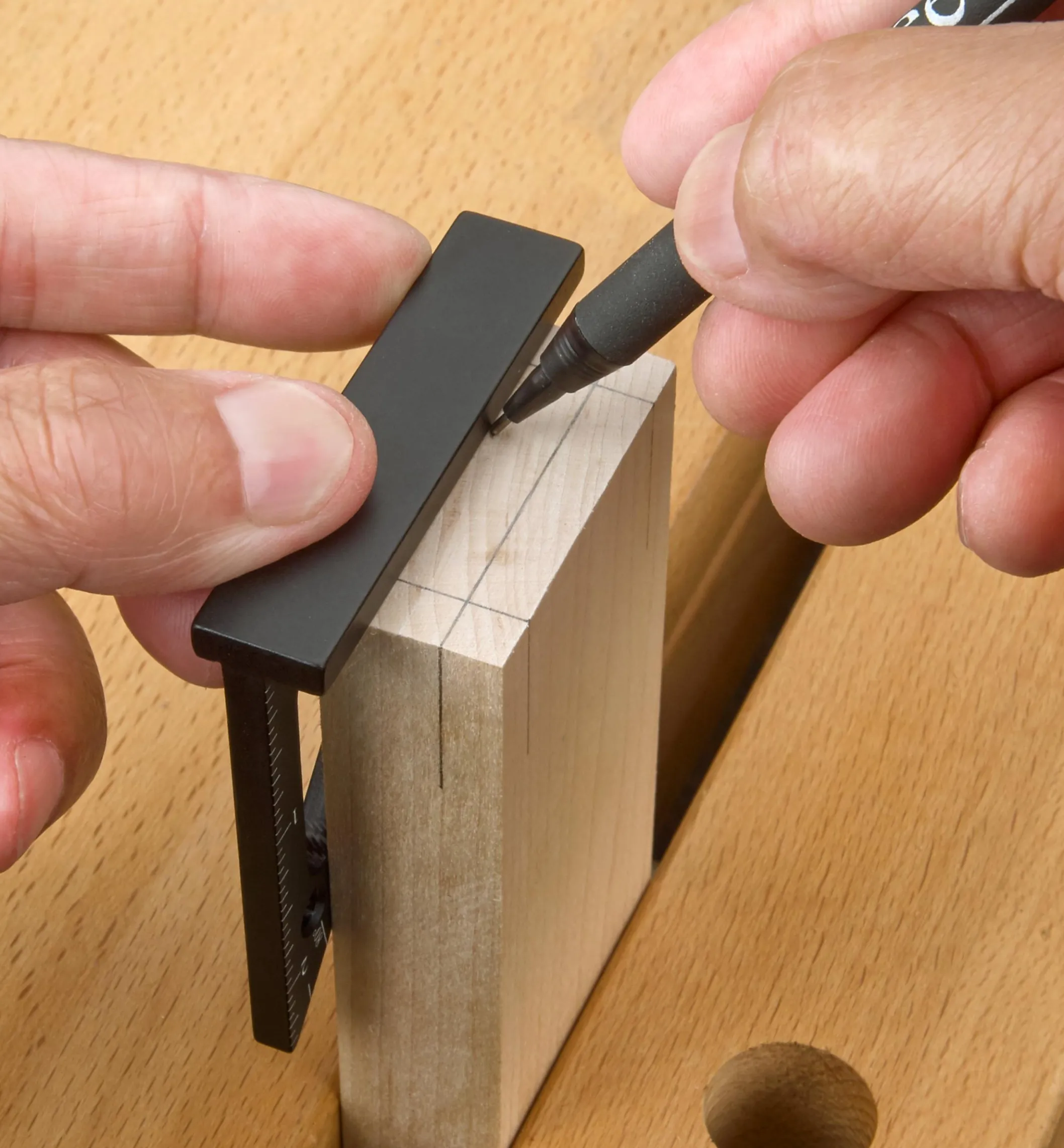 Veritas 2 1/2" Pocket Layout Square