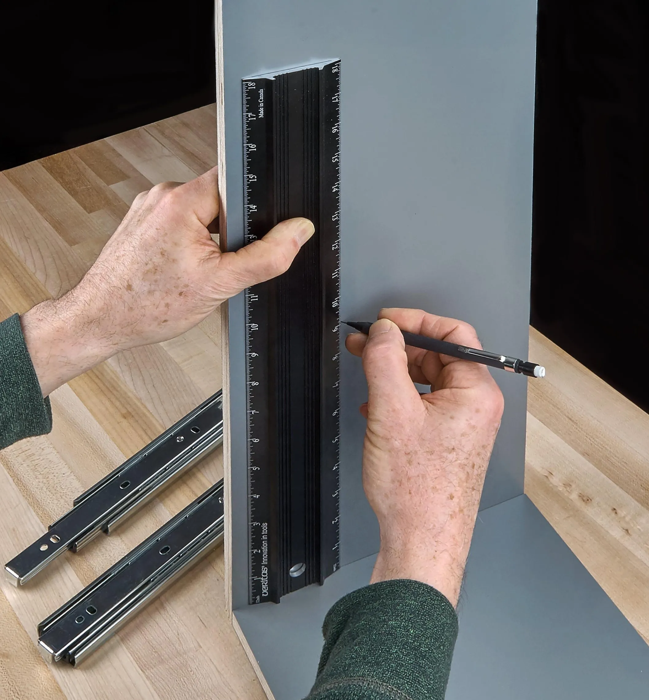 Veritas 18" Shop Rule