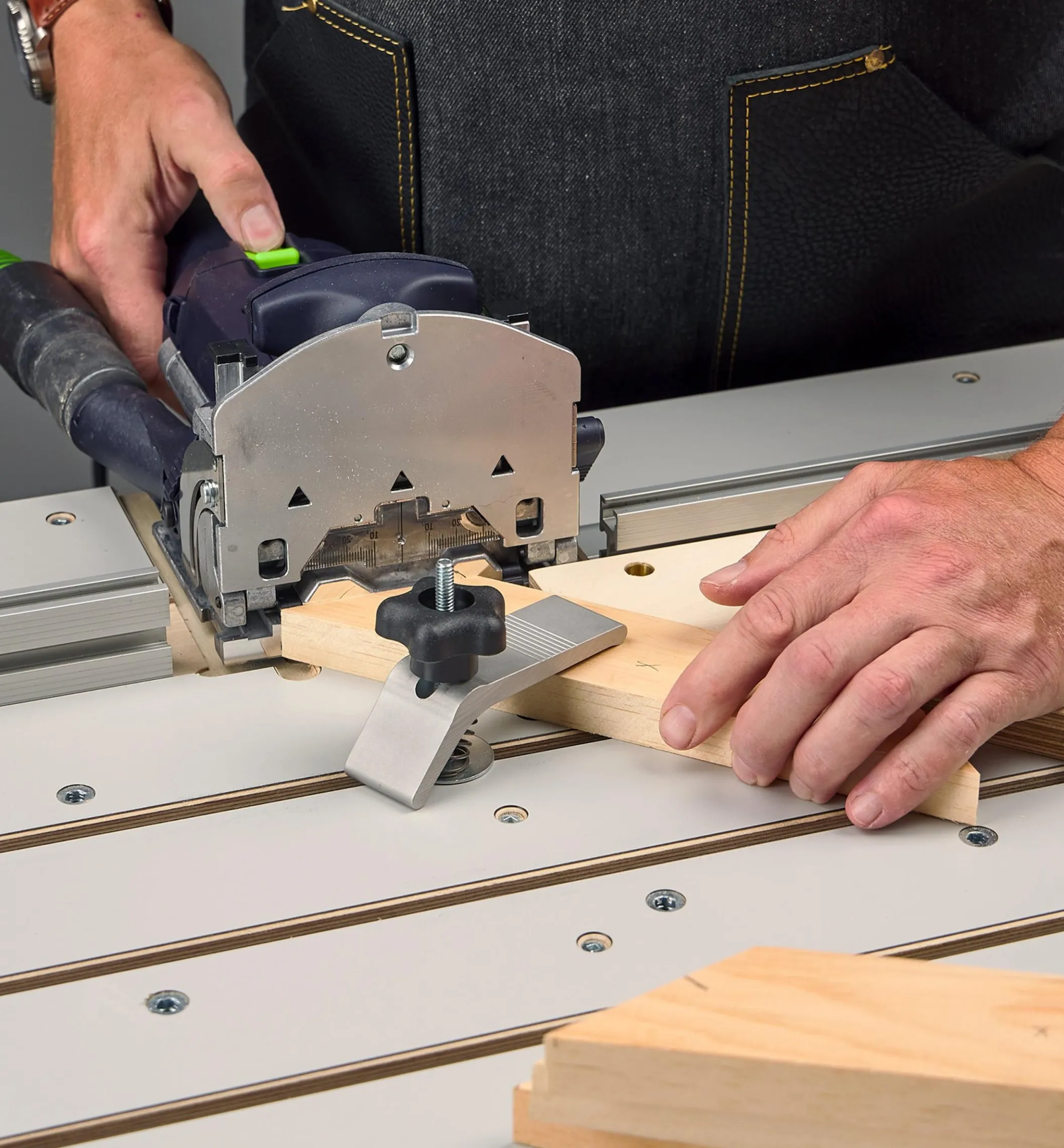 Veritas Domino Joinery Table