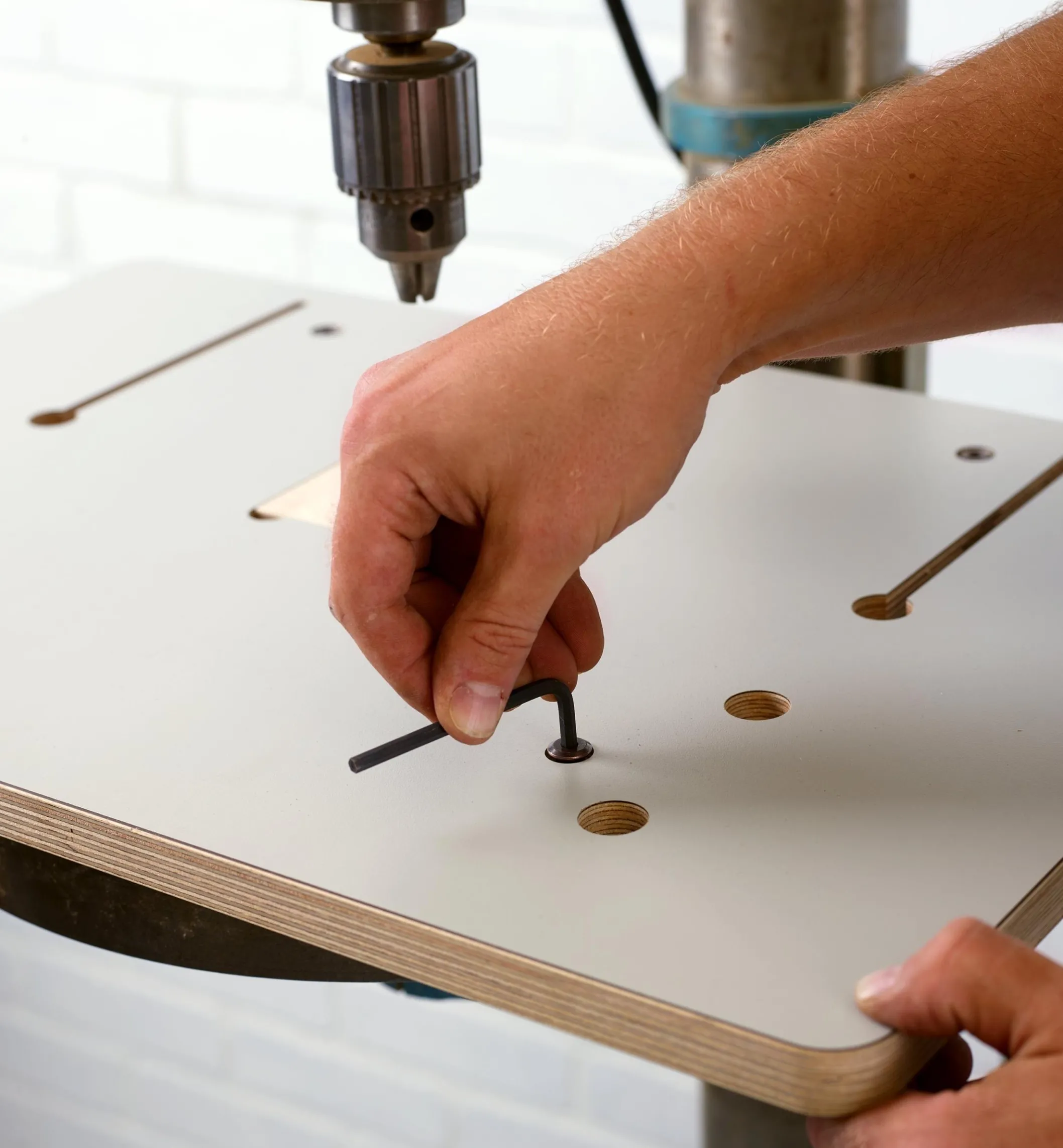 Veritas Large Drill-Press Table & Fence