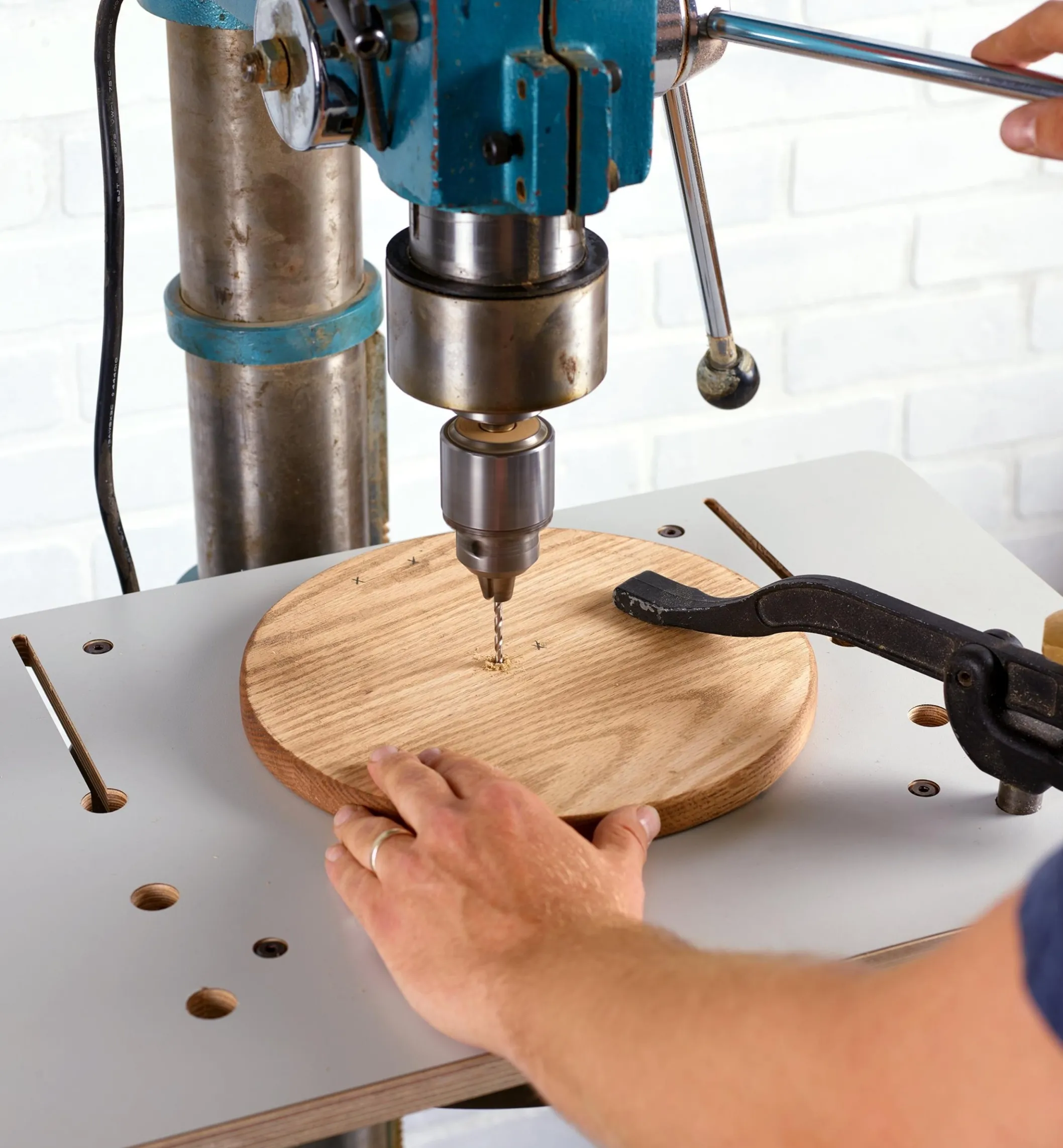 Veritas Large Drill-Press Table & Fence