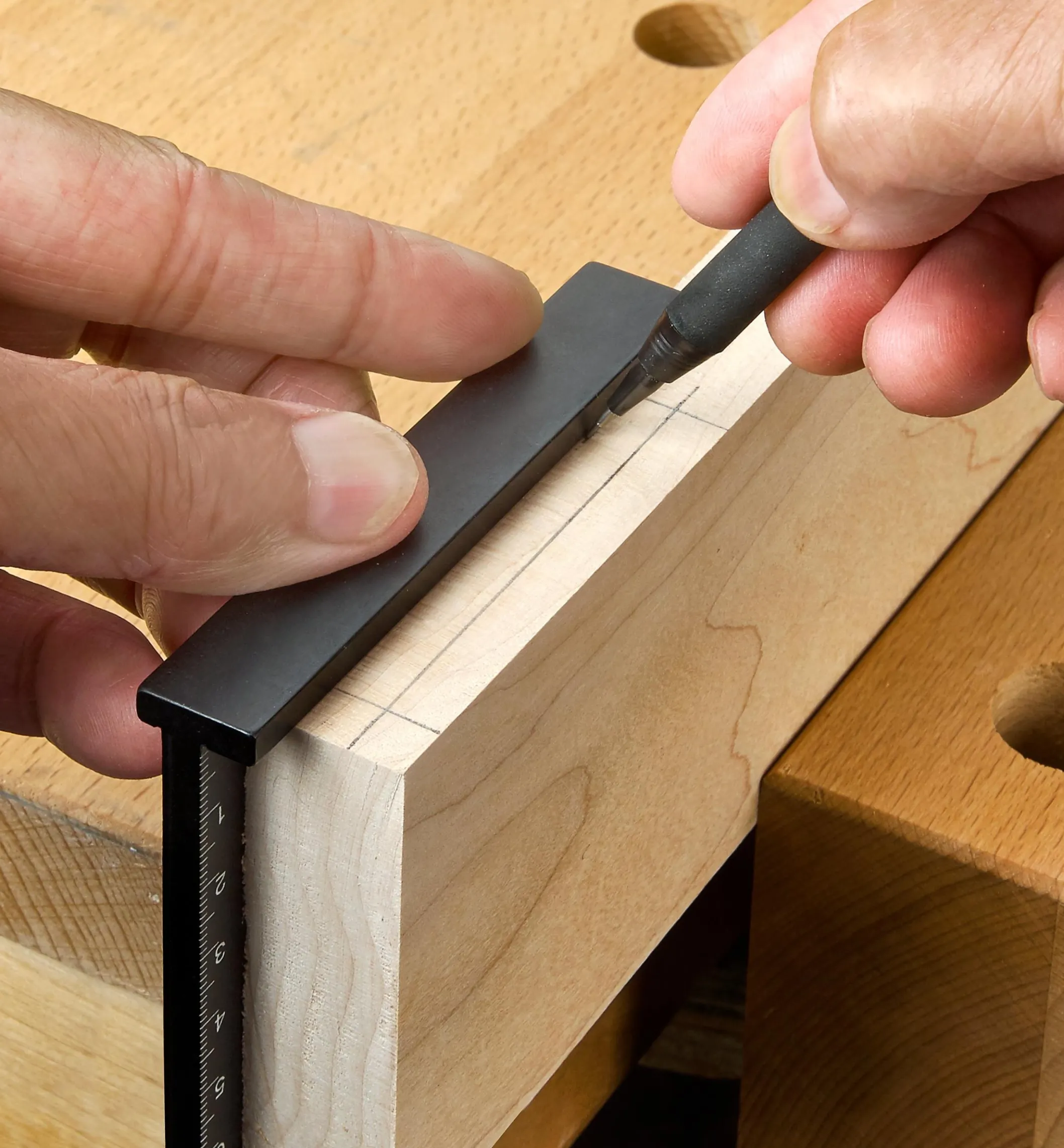 Veritas 85mm Pocket Layout Square