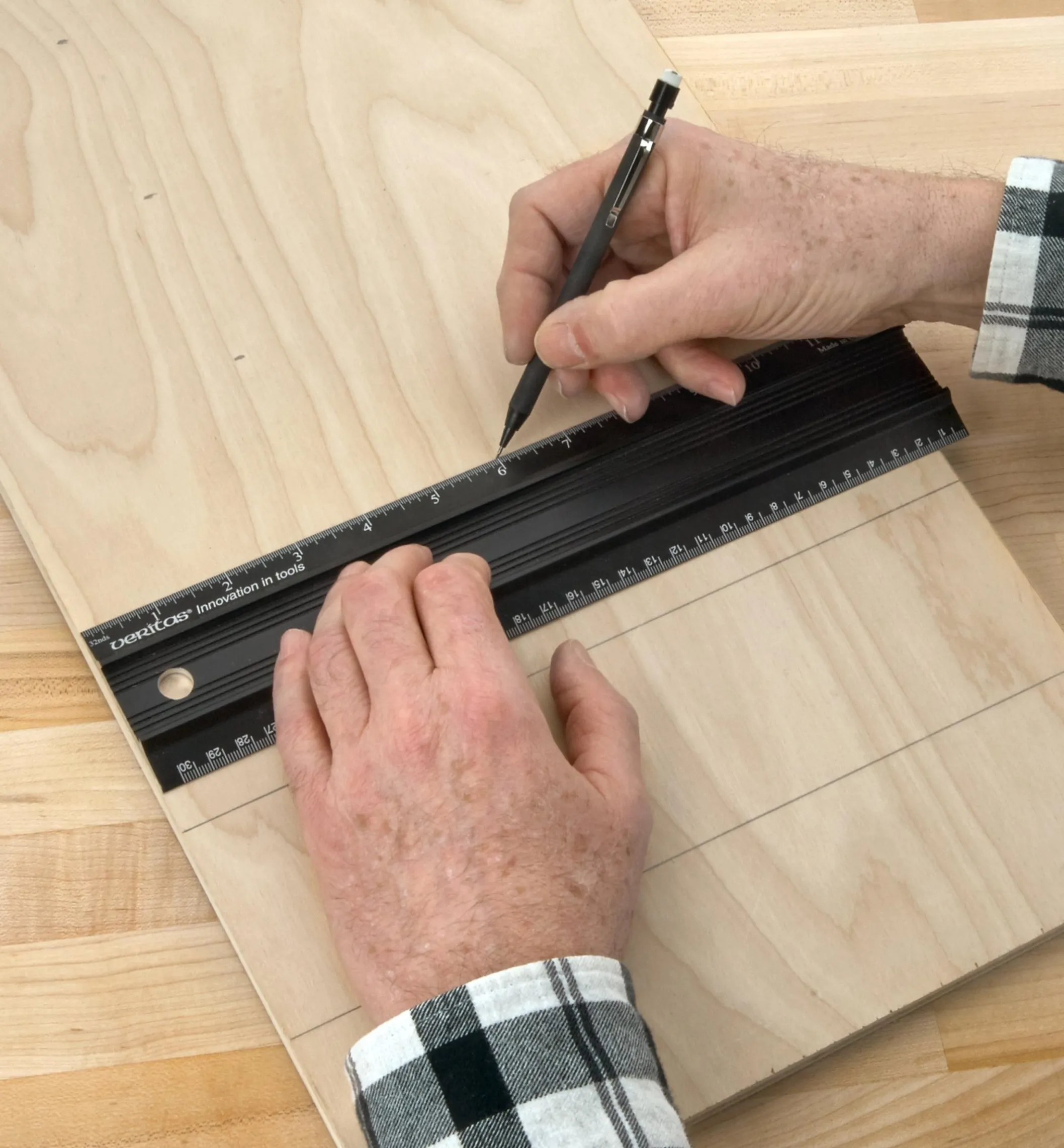 Veritas 12"/300mm Shop Rule