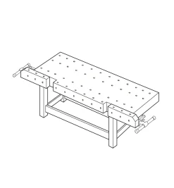 Veritas Quick-Release Sliding Tail Vise