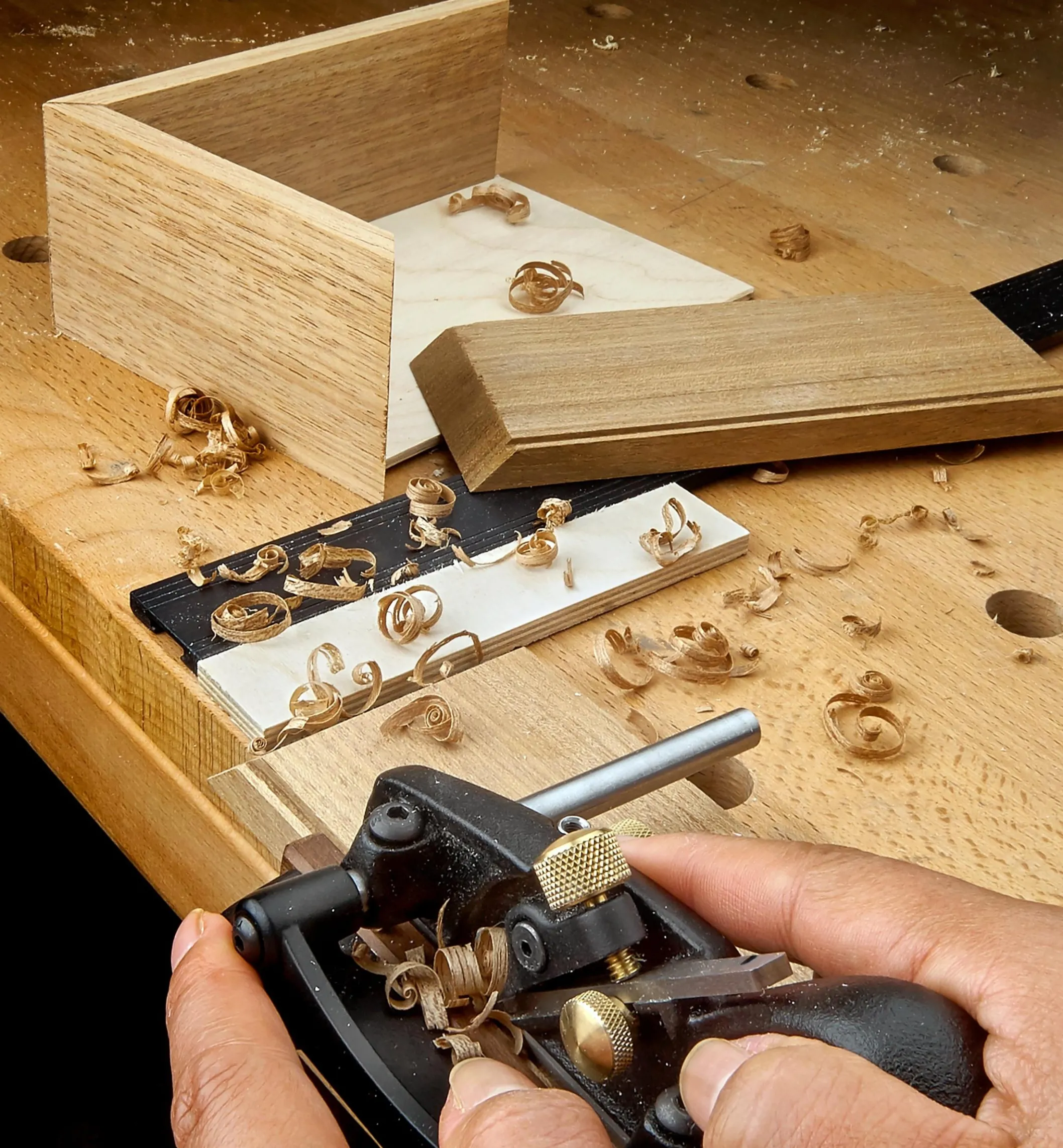 Veritas Right-Hand Box-Maker’s Plow Plane