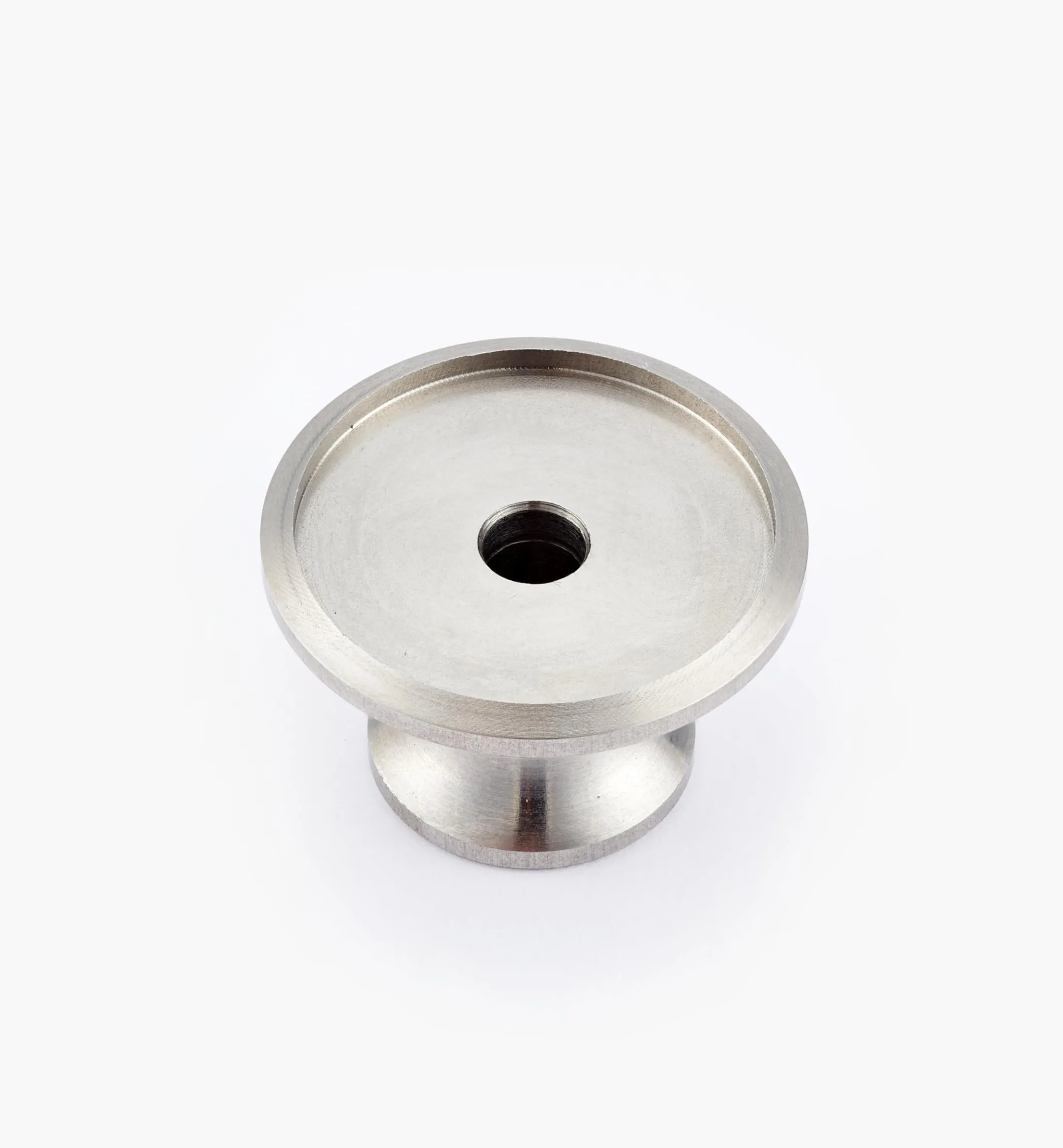 Veritas Stainless-Steel Large Smooth Insert Knobs