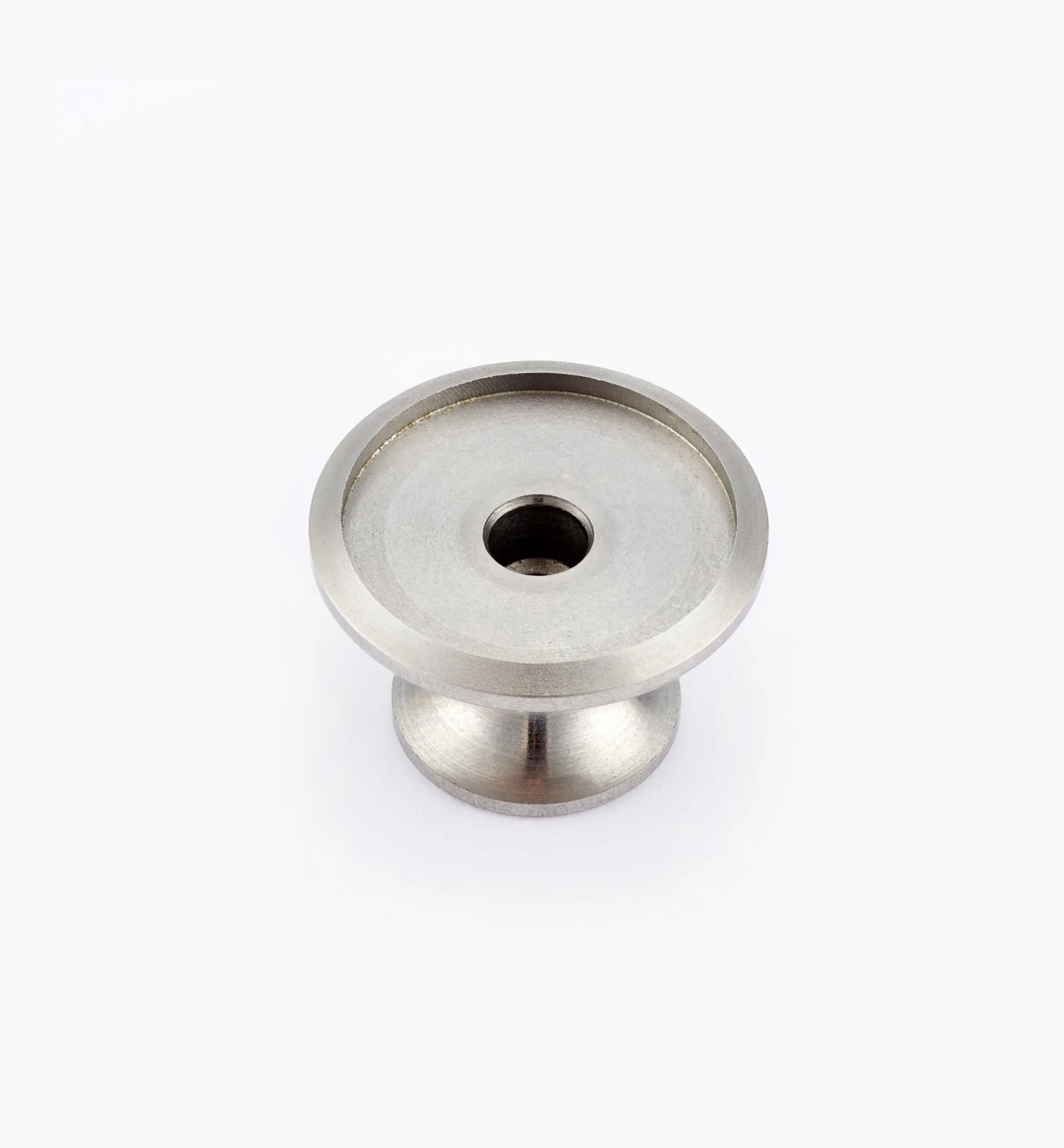 Veritas Stainless-Steel Large Smooth Insert Knobs