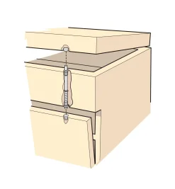 Veritas Tool Chest Locking Spring Pins