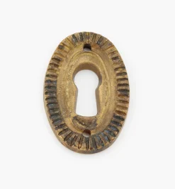 Vertical Cast Ribbon Escutcheons