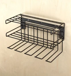 Wall-Mount Tool Storage Rack