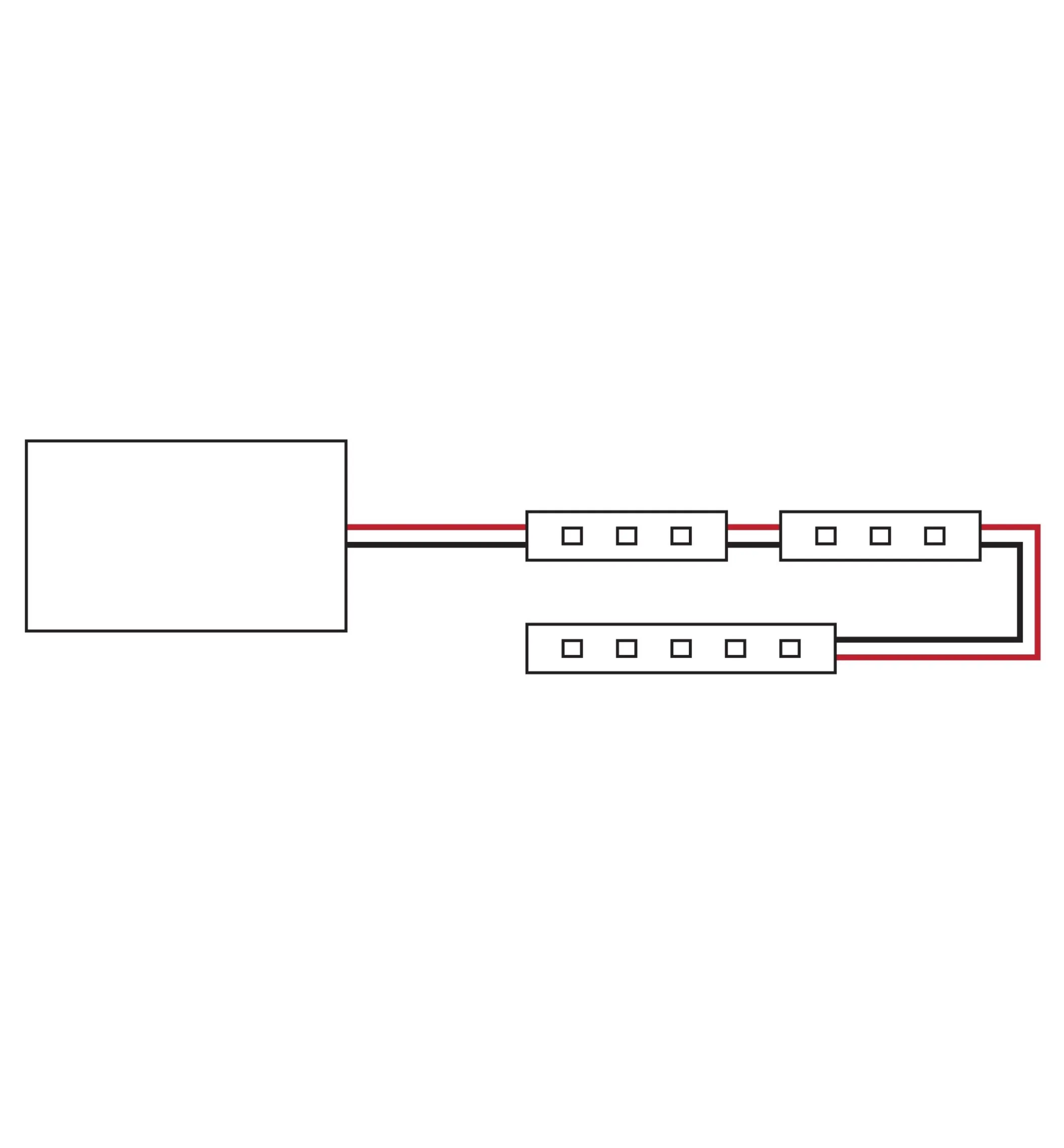 Warm Or Natural White LED Tape Lighting Kits (12V)