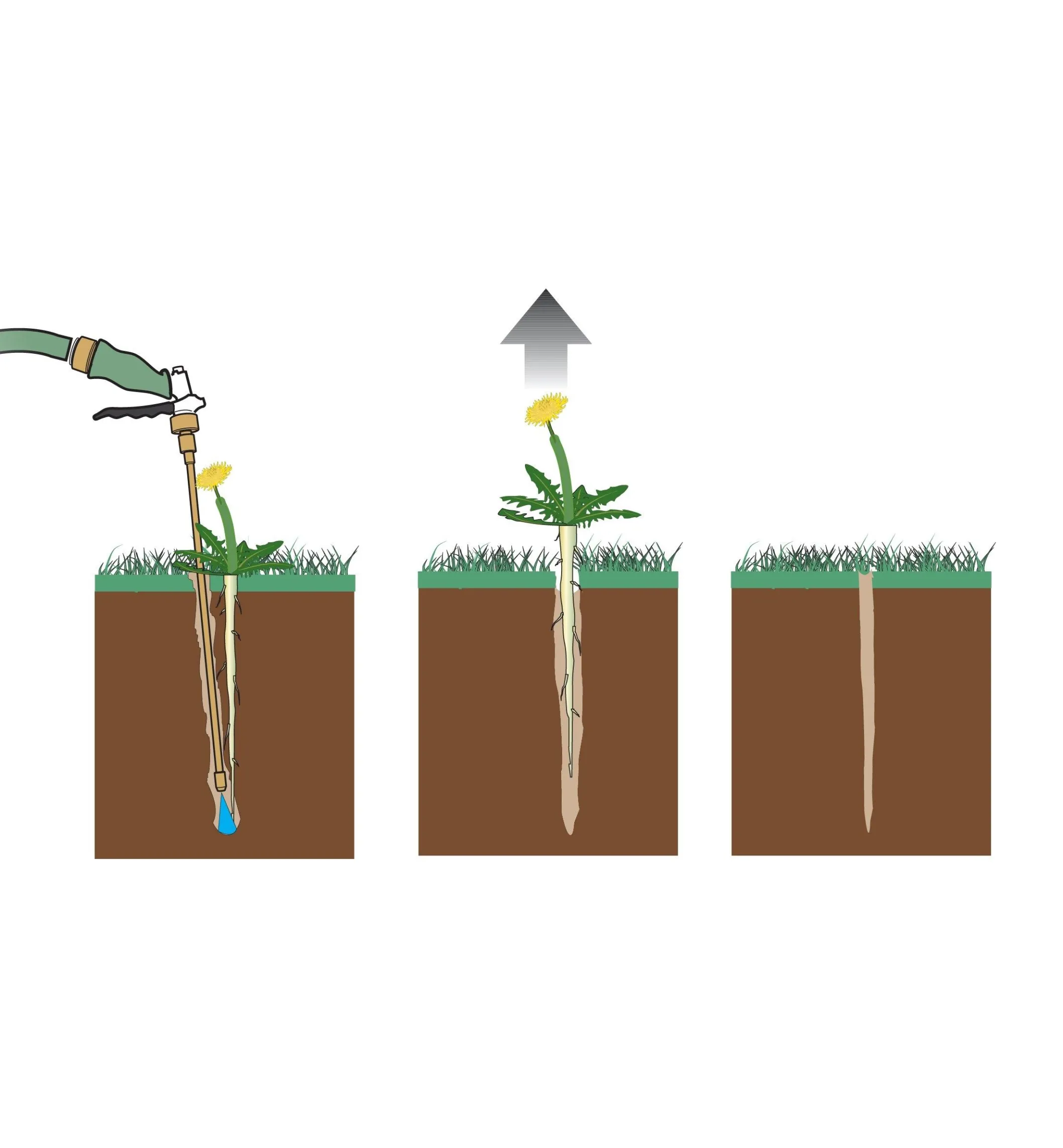 Water-Powered Weeder