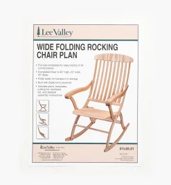 Wide Folding Rocking Chair Plan