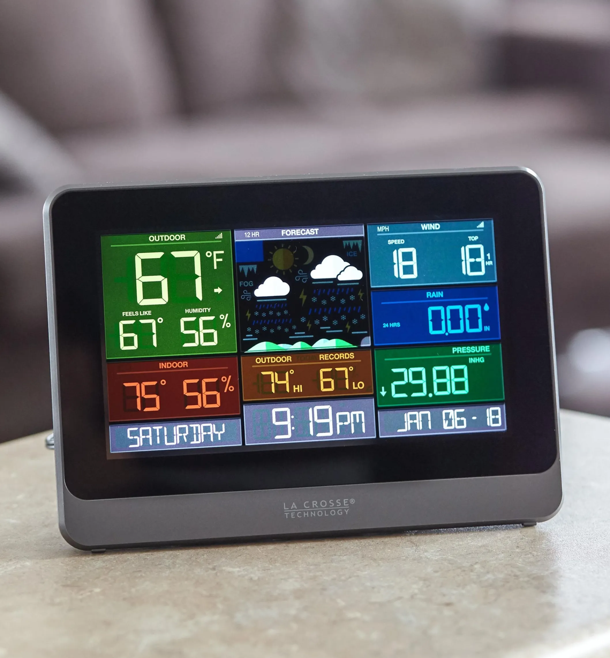 Wi-Fi Weather Station With Wind And Rain