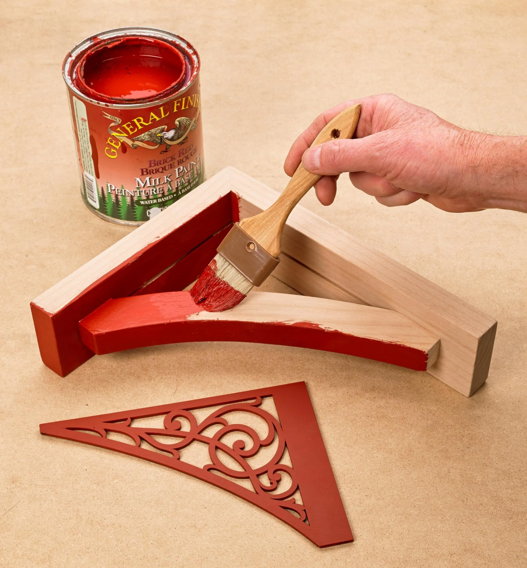 Wooden Shelf Brackets