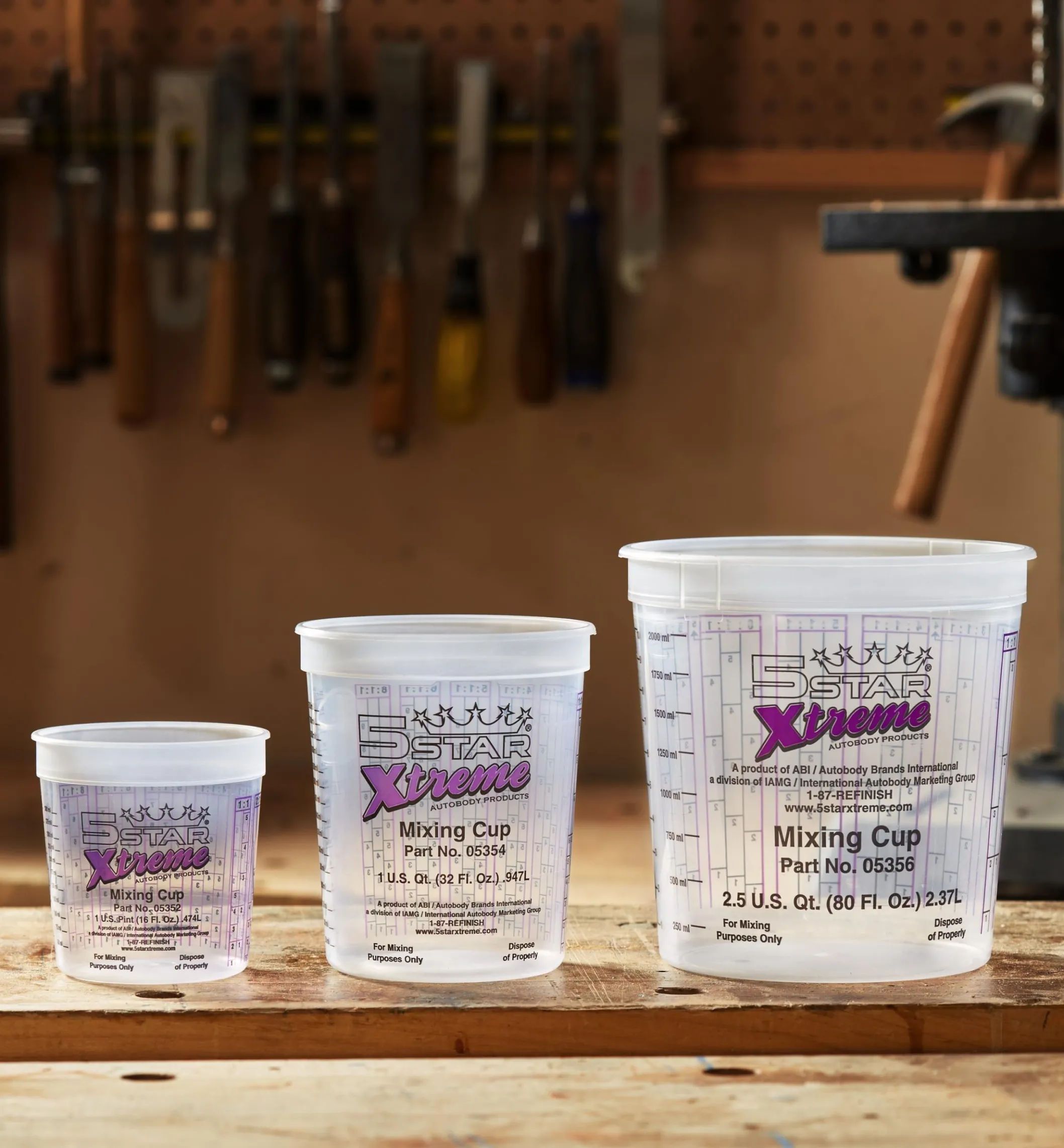 Workshop Measuring & Mixing Cups