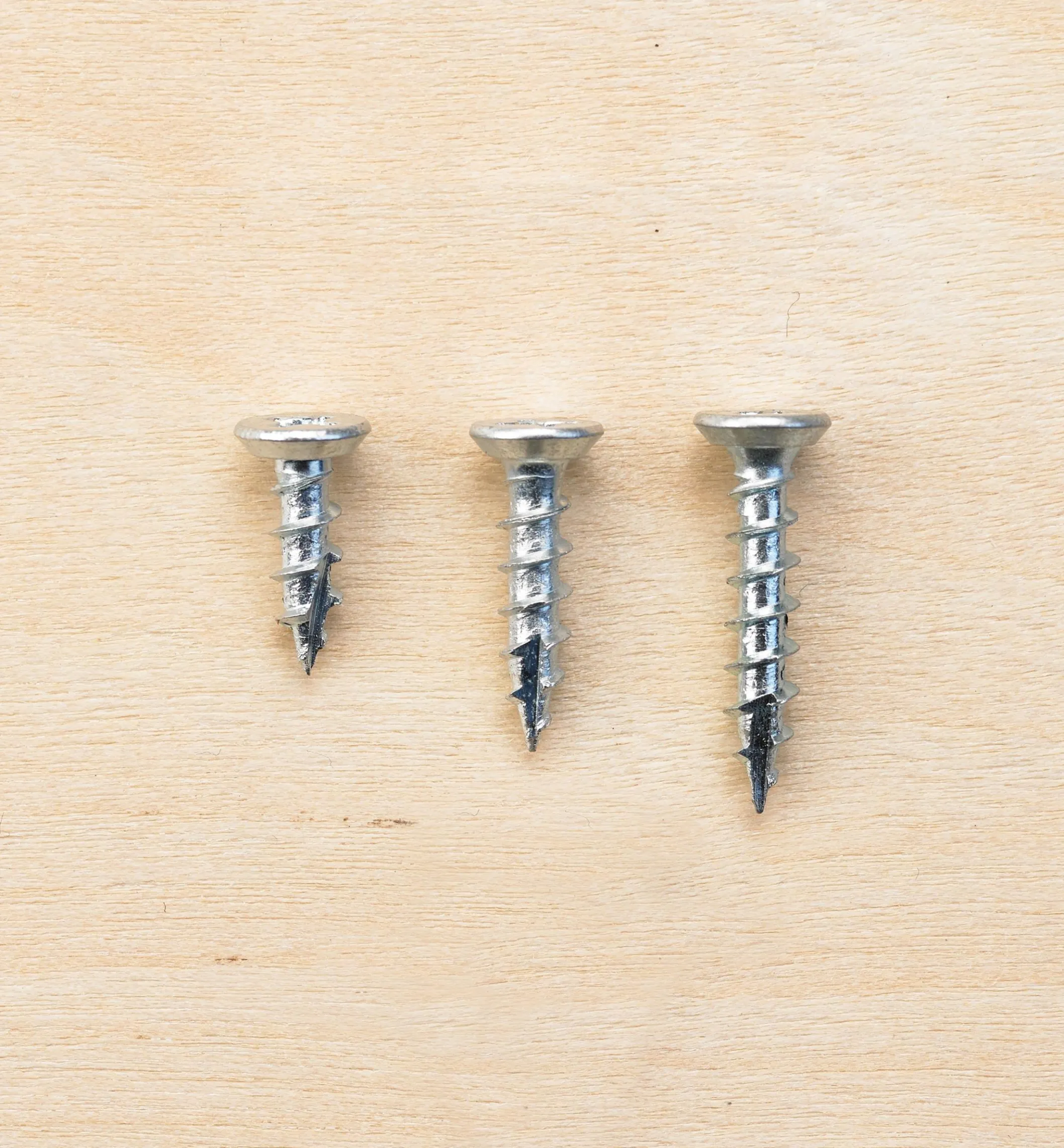 Zinc-Plated Hinge Screws